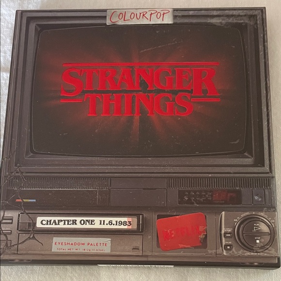 Colourpop Other - ColourPop Stranger Things Retro TV Eyeshadow Palette